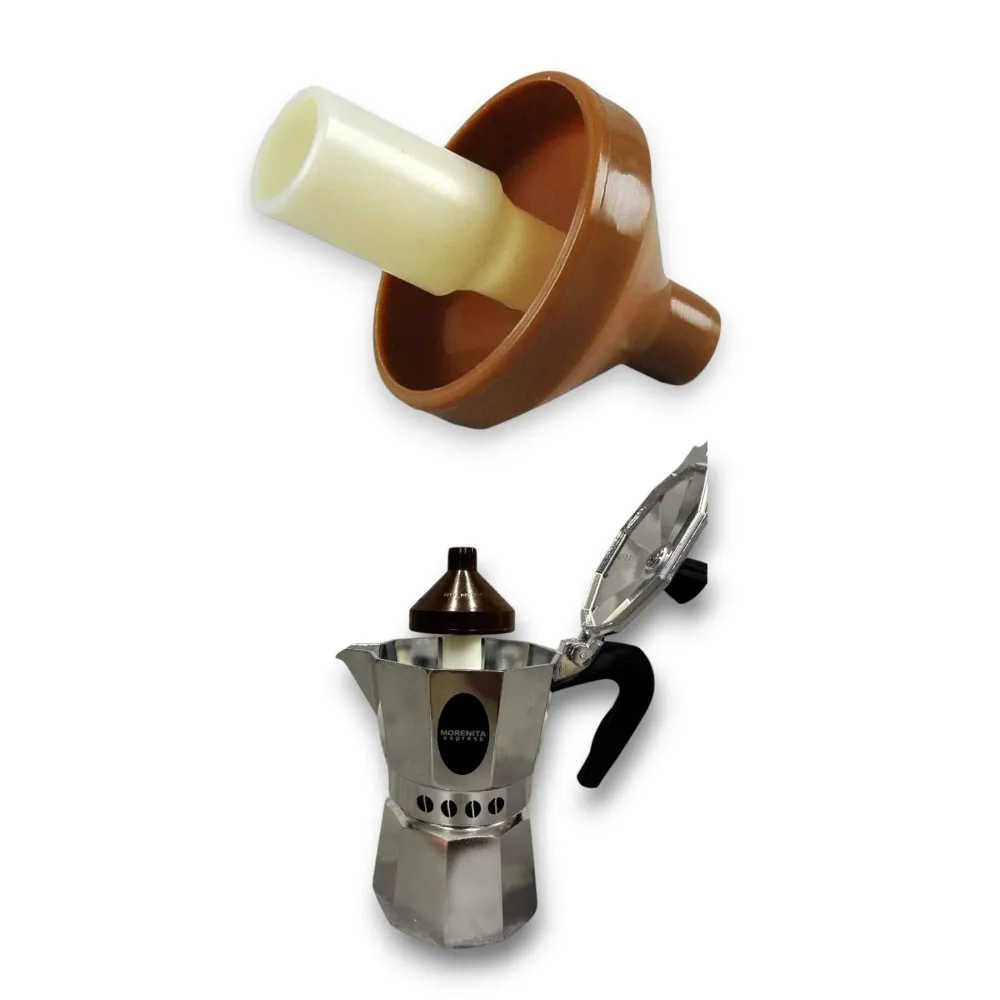 Fischiotto Paraspruzzi Per caffettiera Moka Paraschizzi per Caffè con Fischio