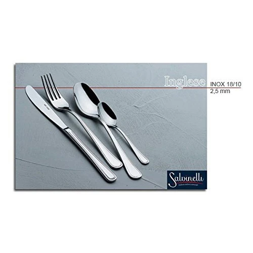 Forchettina Da Dolce Linea Inglese 4pezzi Inox