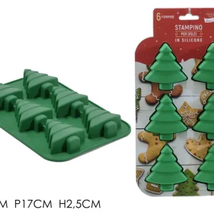 Formine albero set da 6 formine 26cm