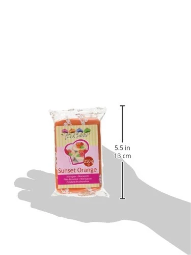 FunCakes Marzapane Arancione - pacco da 250 grammi