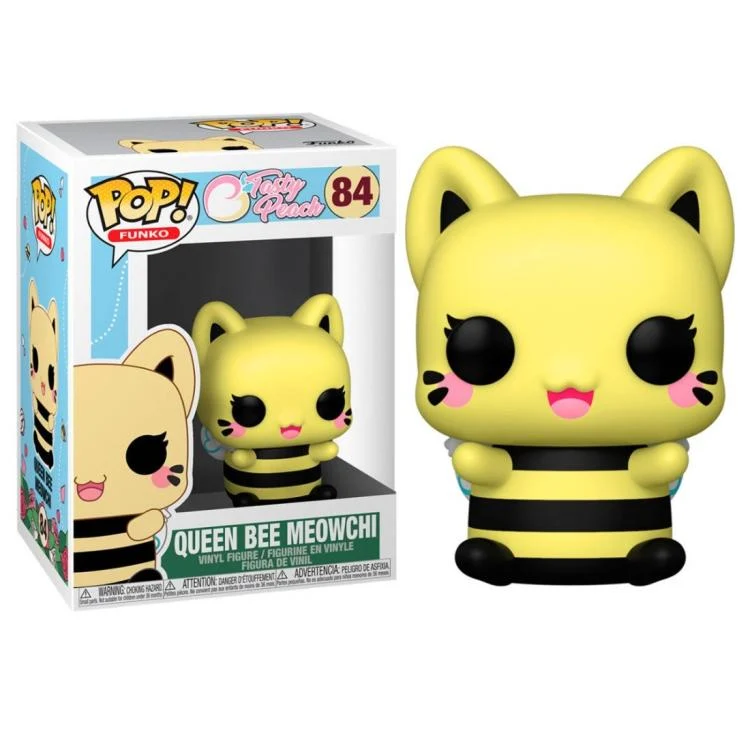 Funko Pop ! Funko - Tasty Peach (84) Queen Bee Meowchi Vinyl Figure 9Cm Statua