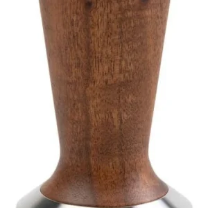 Furber. FURBER – Tamper Ø 5,3 × 5,3 cm, Legno di acacia/Acciaio inossidabile, Marrone/Argento