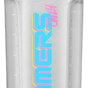 Gamersonly Shaker 750 ml – tenuta stagna, tappo vite, trasparente