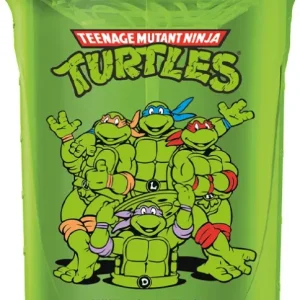 Gamersonly Shaker Turtles 600 ml – con setaccio rete, prova di perdite, design TMNT