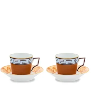 Ginori 1735 - Il Viaggio di Nettuno - Servizio da Caffè per 2 - Terracotta