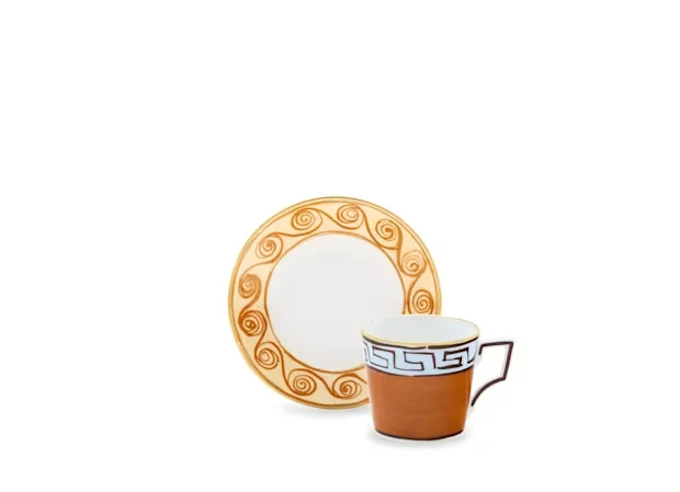 Ginori 1735 - Il Viaggio di Nettuno - Servizio da Caffè per 2 - Terracotta