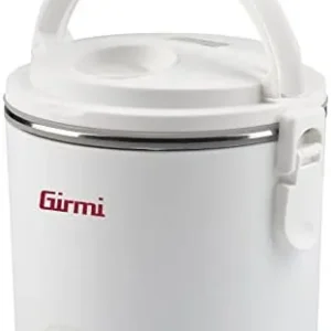 Girmi Scaldavivande Elettrico Sc01 Contenitore Inox 40W Bianco Riscalda Cibo