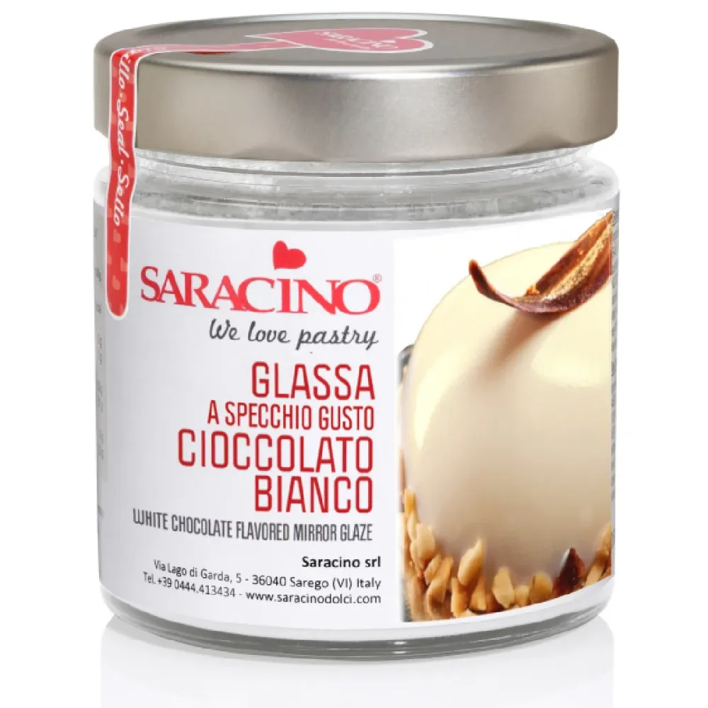 Glassa Specchio Cioccolato Bianco - 350g