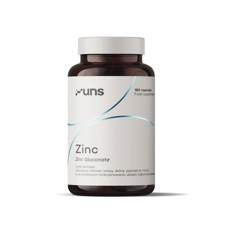 Gluconato di zinco 30 mg (180 capsule) UNS Supplements