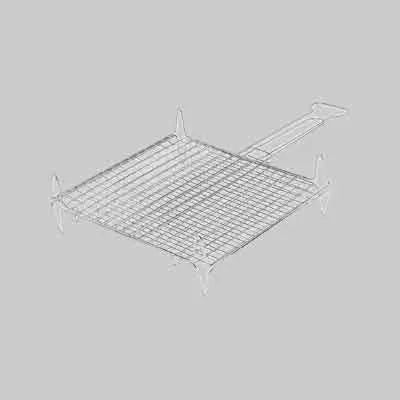 GRATICOLA DOPPIA RETE BOMBATA cm 22x27. Prezzo per Pezzo.