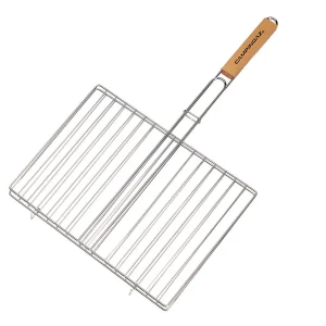 Graticola Doppia S/Piedi Barbecue 40X29 Camping- 1,0 Pz