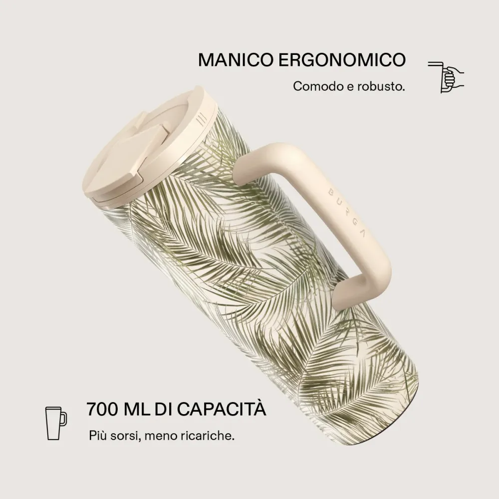 Happy Place - Tazza da viaggio EasyGrip