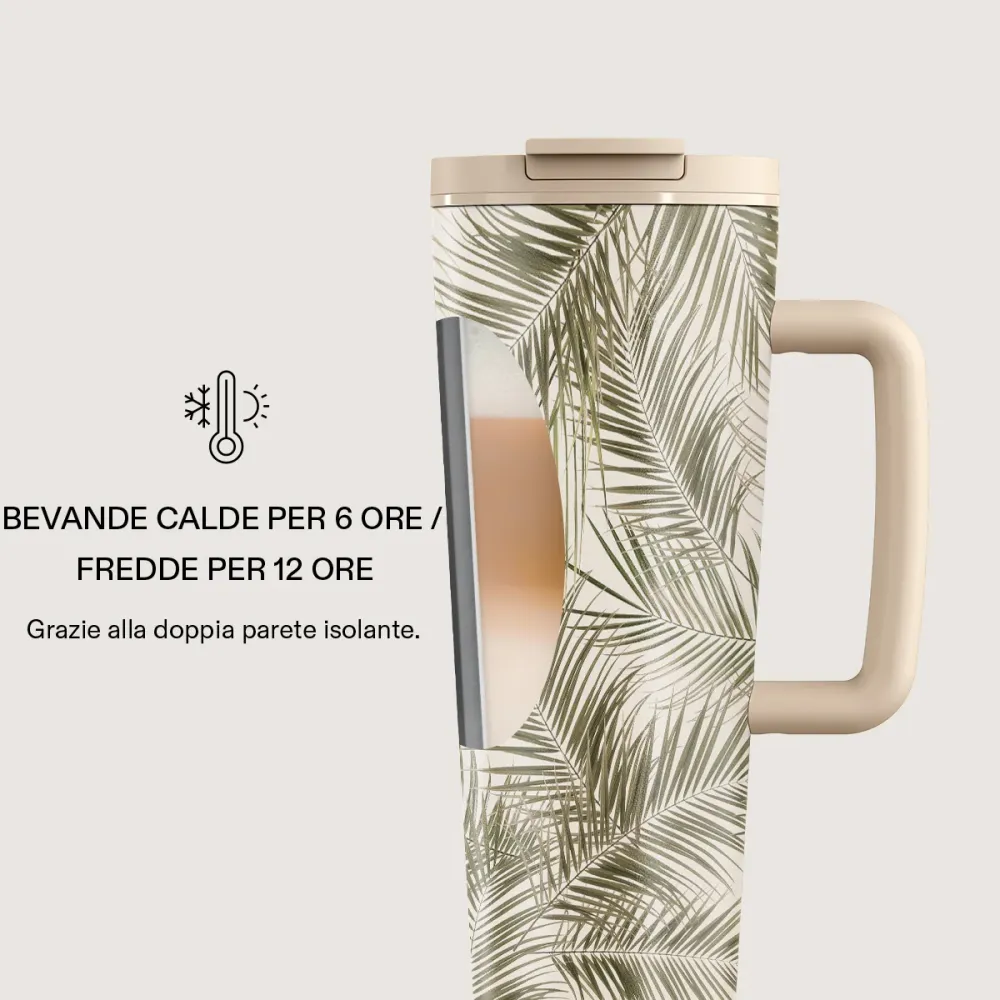 Happy Place - Tazza da viaggio EasyGrip