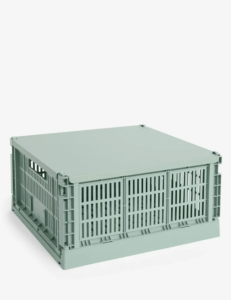 Coperchio plastica HAY Colour Crate L Square