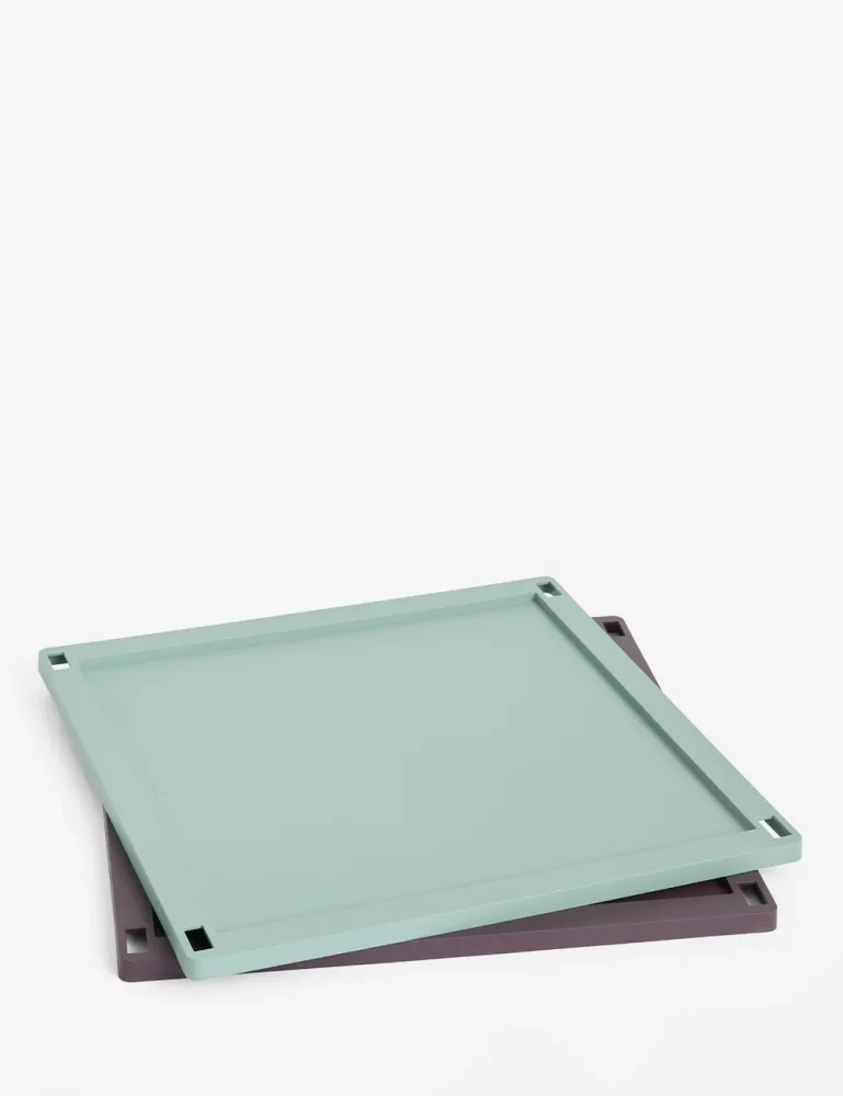 Coperchio plastica HAY Colour Crate L Square
