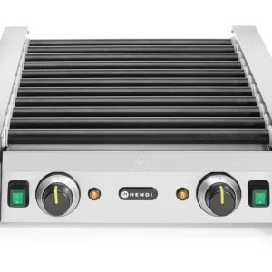 Hendi Roll Grill 2 Zone 11 Rolls, 230V/1180W, 520x477x1