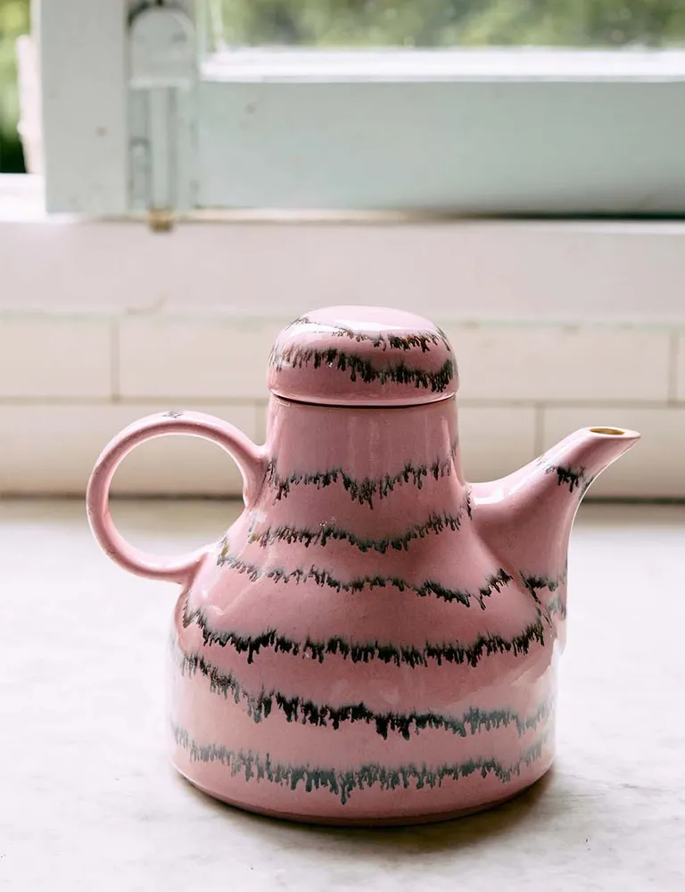 Caffettiera ceramica anni '70 HKLIVING