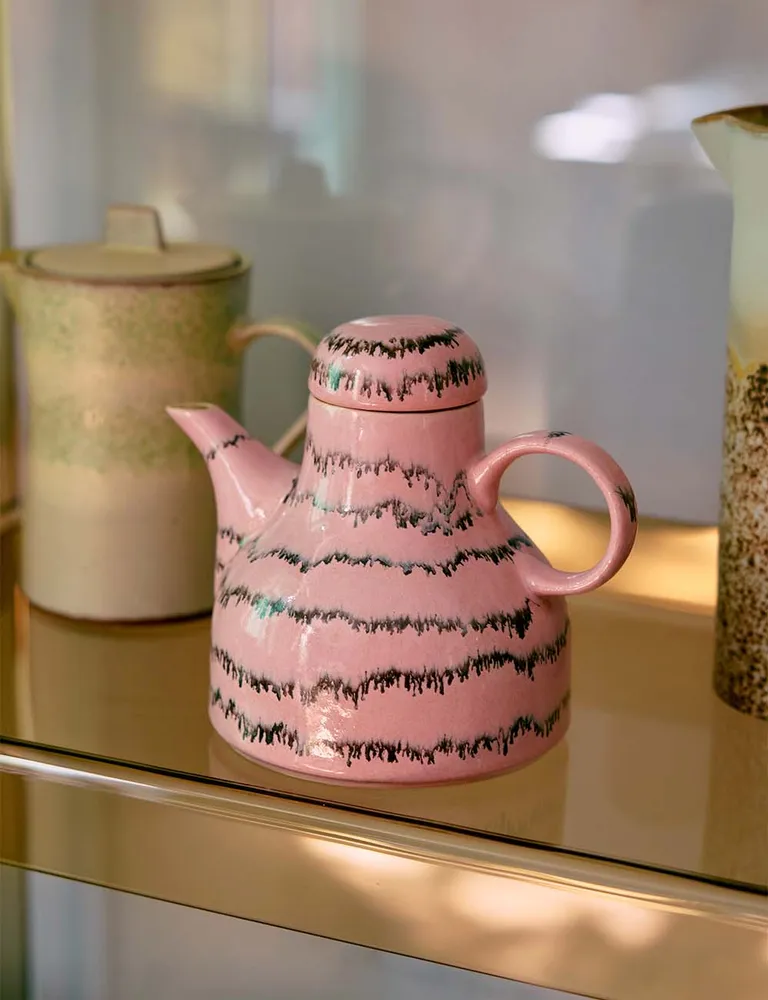 Caffettiera ceramica anni '70 HKLIVING