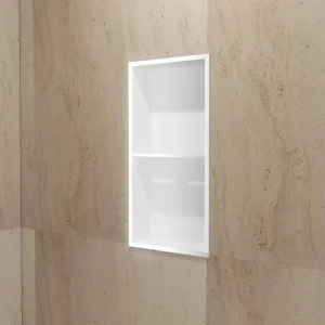 Imex - Nicchia Artic con mensola bianco opaco