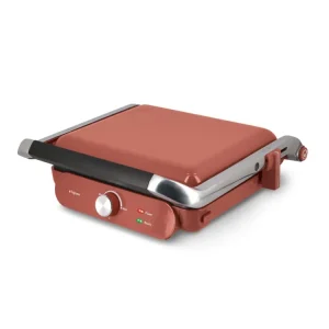 Iridea bistecchiera elettrica 2000w colore rosso