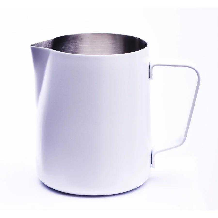 Joefrex Brocca per latte 350ml Bianco Acciaio Inossidabile