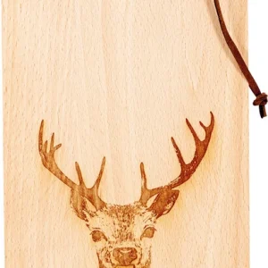 Kadastar Tagliere 38 × 1,5 × 18 cm, legno di faggio, marrone