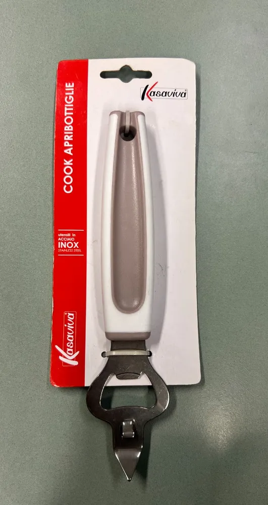 KASAVIVA COOK APRIBOTTIGLIE ACCIAIO INOX