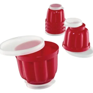 KÜCHENPROFI Stampi per budino Cuocere 6 pezzi 150 ml ø 7,5x6 cm