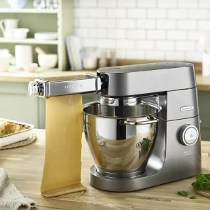 Kenwood Sfogliatrice per Impastatrice Planetaria KCC+KVC+KVL+KMX, Acciaio Inossidabile, Argento