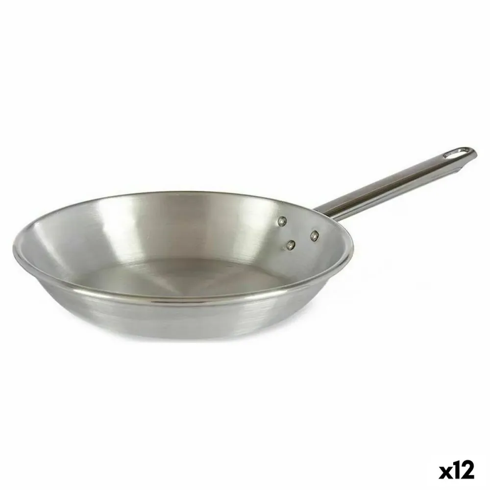 Padella Kinvara Argentato Alluminio Ø 24 cm (12 Unità)