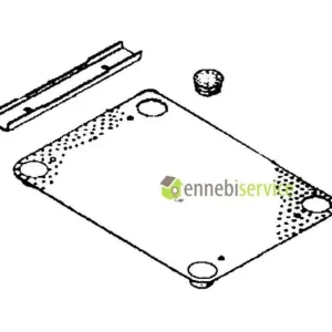 Kit appoggi per restaurant 022-024 Imperia