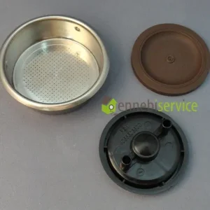 Kit filtro 2 tazze vaschetta convogliatore 2 buchi e termocream Ariete