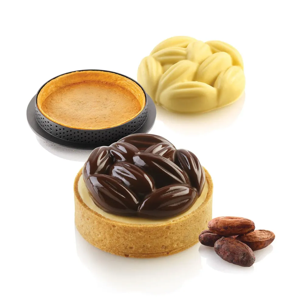 KIT 8 Tartelettes CACAO ø70mm