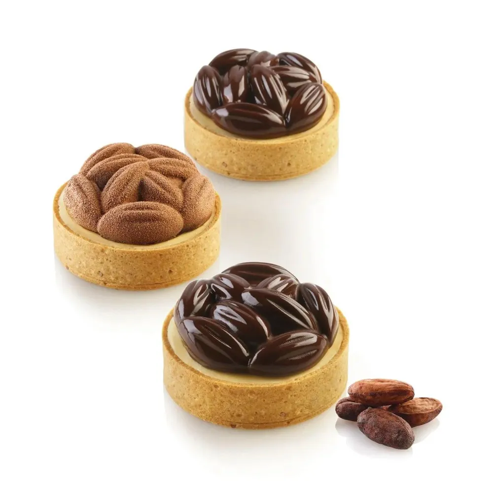 KIT 8 Tartelettes CACAO ø70mm