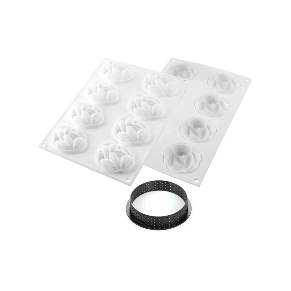 KIT 8 Tartelettes CACAO ø70mm