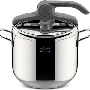 Lagostina IRRADIAL Control Pentola Pressione, Acciaio Inossidabile, 7 L
