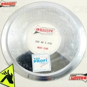 Lama 250 mm C45 (Attacco 3 Viti) per Affettatrice