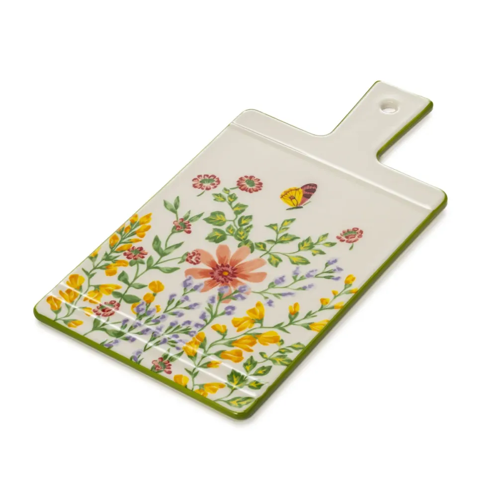 Lamart Tagliere Bouquet D37 cm Porcellana