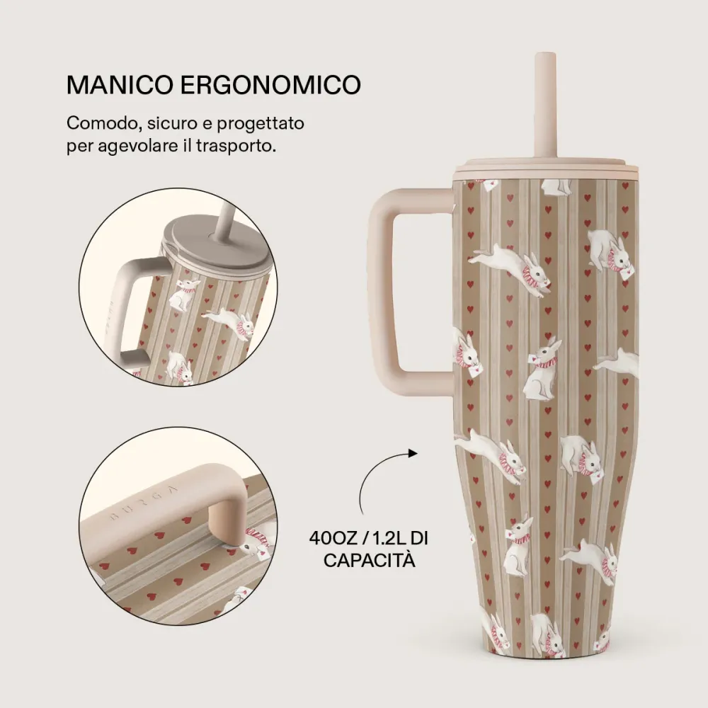 Late Again - All Day Leakproof Tumbler