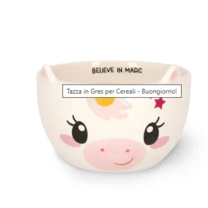 Legami - Tazza Gres per Cereali - Buongiorno! Tema Unicorno (BWL0003)