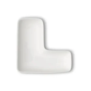 LETTERA "L" PORCELLANA CIOTOLINA MULTIUSO