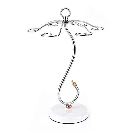LHQ-HQ Supporto del Vino Rosso Tazza portabicchieri Decorazioni Arte Artigianato Ferro battuto Calice cremagliera Tavolo D...