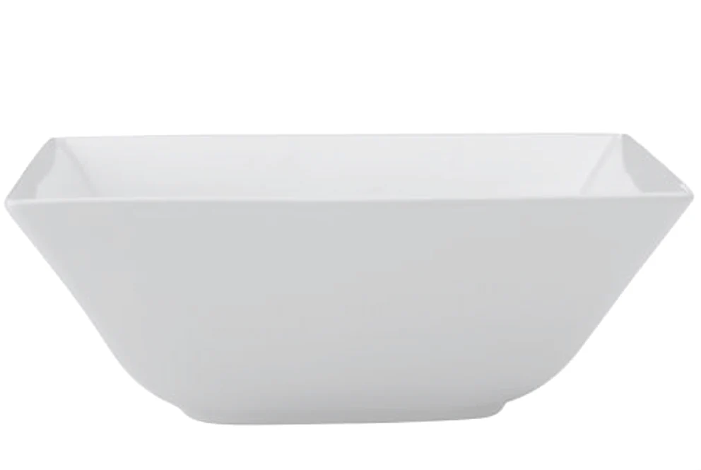 Linear Ciotola Quadrata Cm.15x15 Bianco
