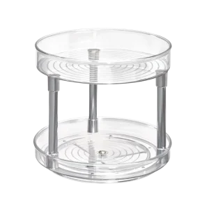 Linus - Piastra ruotata Lazy Susan Clear - 23 cm x 20 cm