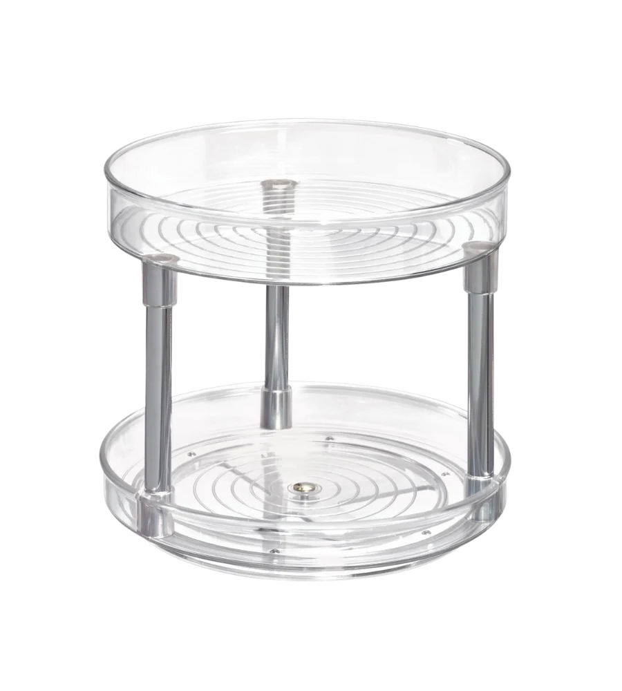 Linus - Piastra ruotata Lazy Susan Clear - 23 cm x 20 cm