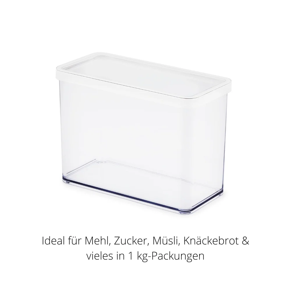 LOFT Contenitori per alimenti KLAR - 20x10x14,2 cm (2,1 l)
