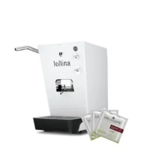 MACCHINA DA CAFFE' LOLLO CAFFE' LOLLINA BASIC WHITE + BOX 40 CIALDE LOLLO MIX CLASSICA