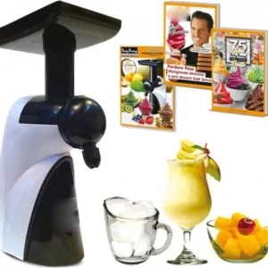 Macchina Tutty Per Gelato Yogurt 200w Yogurtiera Con Frutta Naturale Ghiaccio