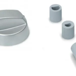 MANOPOLA PER CUCINA GAS UNIVERSALE SILVER PASSO 6 -7 - 8 MM 1 PEZZO