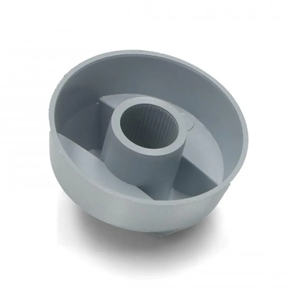 MANOPOLA PER CUCINA GAS UNIVERSALE SILVER PASSO 6 -7 - 8 MM 1 PEZZO